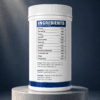 LeanX Ayurvedic wellness product container showing detailed herbal ingredients, usage instructions, and storage information for weight management support.
