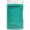 DG Herbal Ayurvedic product container showing detailed ingredient list with traditional herbal ingredients and composition information.